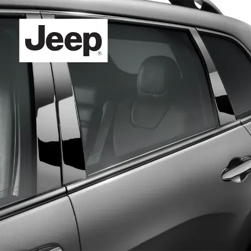 Offerta Limitata K82213865 JEEP - KIT ABBELLIMENTO FIAT RIVESTIMENTI CROMATI PER MONTANTI E PORTE 6000625397 6000625396