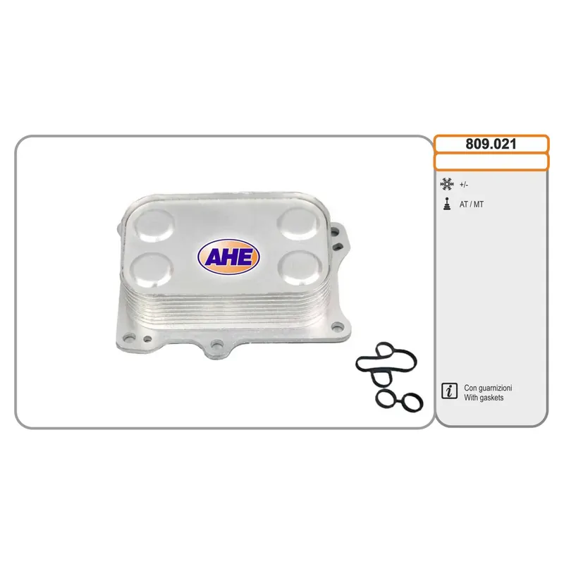 AHE 809.021 - RADIATORE OLIO MOTORE FIAT ALFA ROMEO JEEP 55219087 Compra Adesso