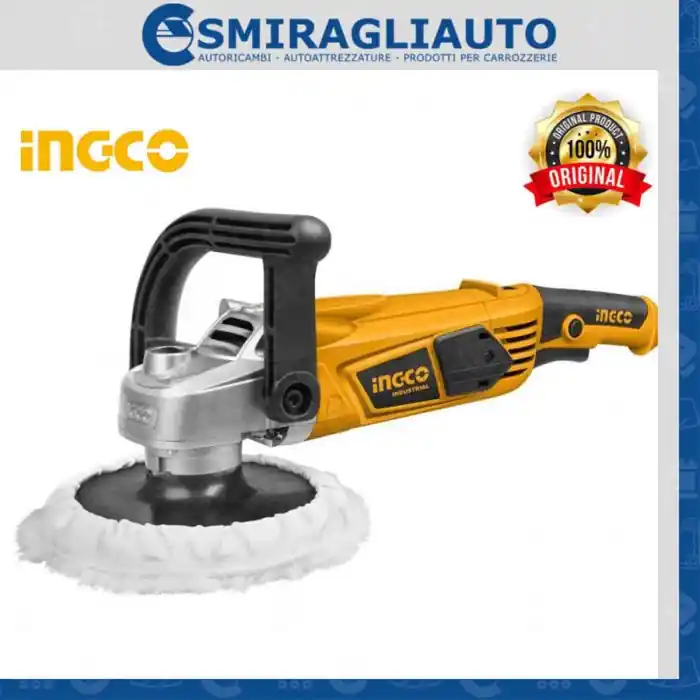 Ingco Lucidatrice 180mm 1400w Ap14008 Elettroutensile Professionale Must-Have
