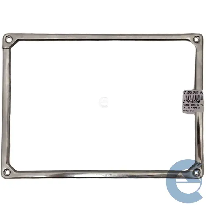 Promo Stagionale Famac Cornice Posteriore Targa Vecchio Tipo Fiat 500 In Acciaio 37 040
