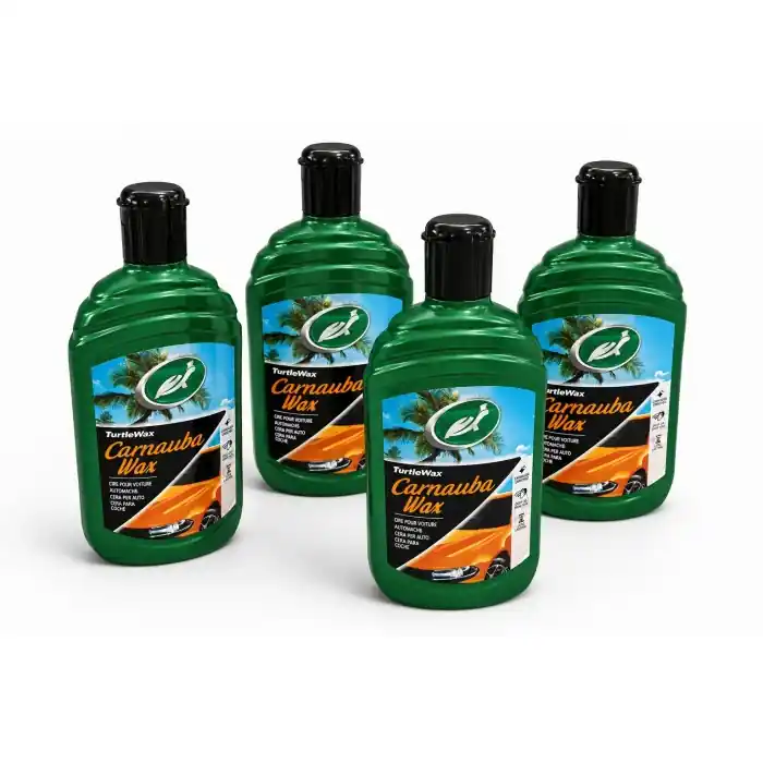 Cera Liquida Alla Carnauba 500 Ml Turtle Wax 4PZ Nuovo Arrivo