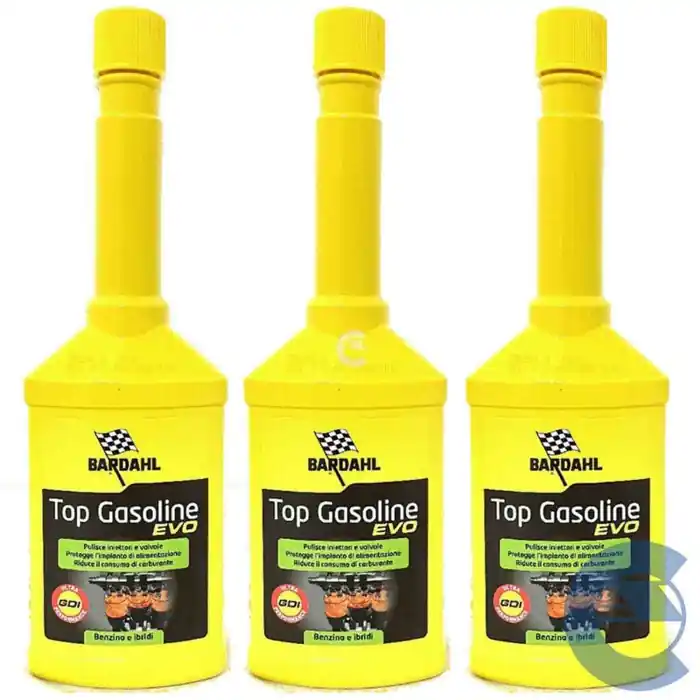 Prezzo Basso Bardahl Top Gasoline Ex Top Benzina 250ml 107019 Additivo Pulizia Iniettori Benzina X3
