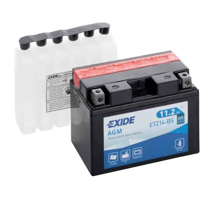 Offerta Limitata Batteria 12v Exide Bike Agm 11 Ah 205 A Tnt 899 S / T-tnt, Tornado Exide Bike Batterie Per Moto Batterie