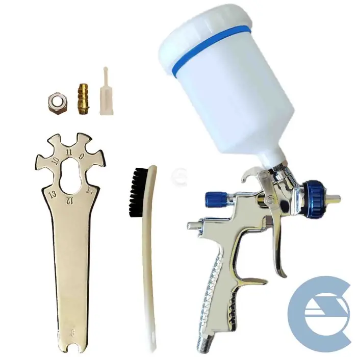 Fervi Aerografo Professionale A Media Pressione Lvmp 600ml A901a Vernici Nuovo Arrivo