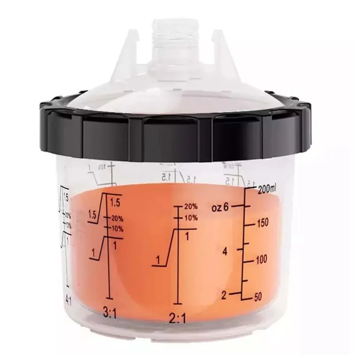 Sconto Tazza Graduata Vernice 200ML 1.0 Con Filtro 125/190µm Per Pistole A Spruzzo