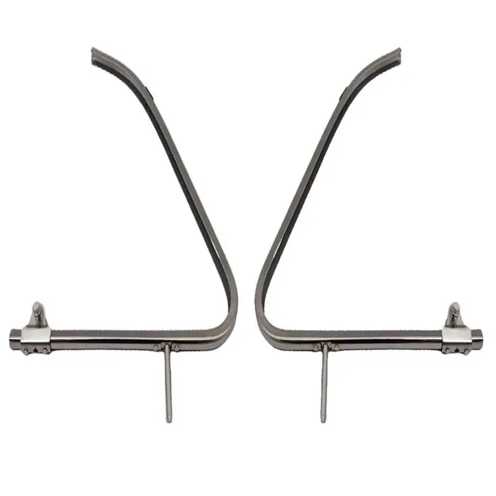 Acquista Ora Famac Kit 2 Pezzi Telaio Deflettori Per Fiat 500 F D Con Supporto 33 027 00 Destro E Sinistro