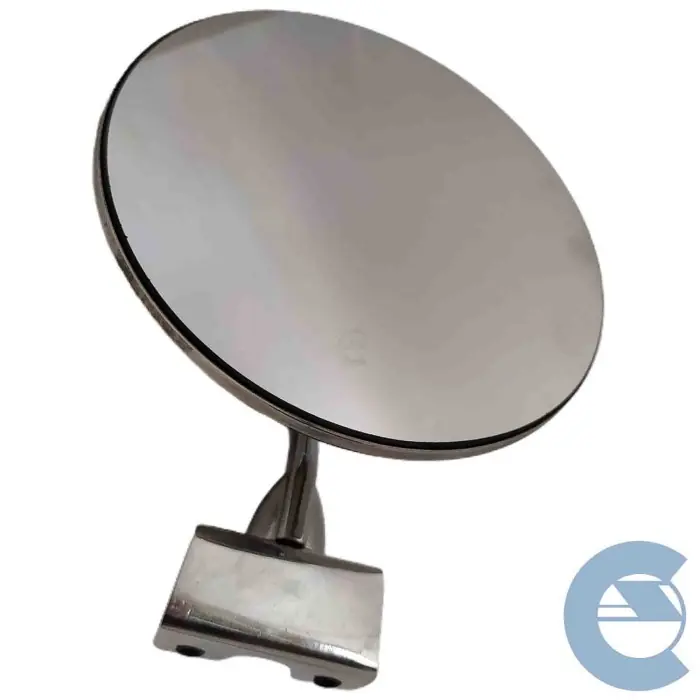 Famac Specchio Laterale Rotondo Cromato Con Morsetto Fiat 500 34 055 00 Solo Oggi