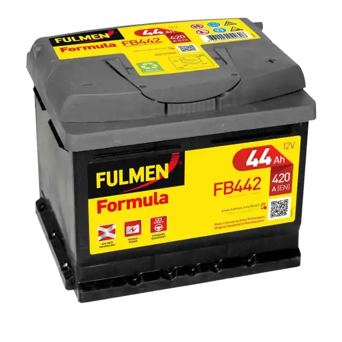 Batteria 12v Fulmen Formula 44 Ah 420 A Lb1 Courier (j5_, J3_) Fulmen Batterie Per Auto Batterie Nuova Collezione