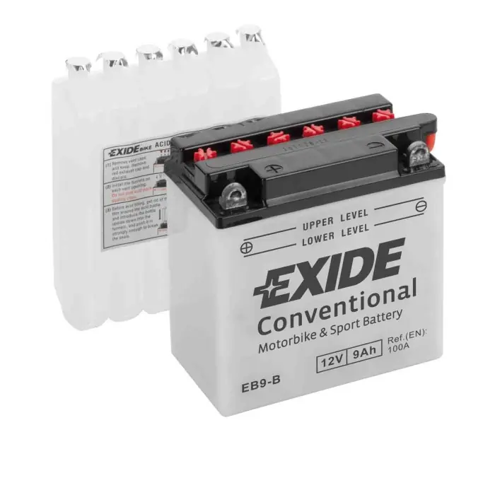 Prezzo Conveniente Batteria 12v Exide Bike Conventional 9 Ah 100 A Red Rose / Classic Exide Bike Batterie Per Moto Batterie