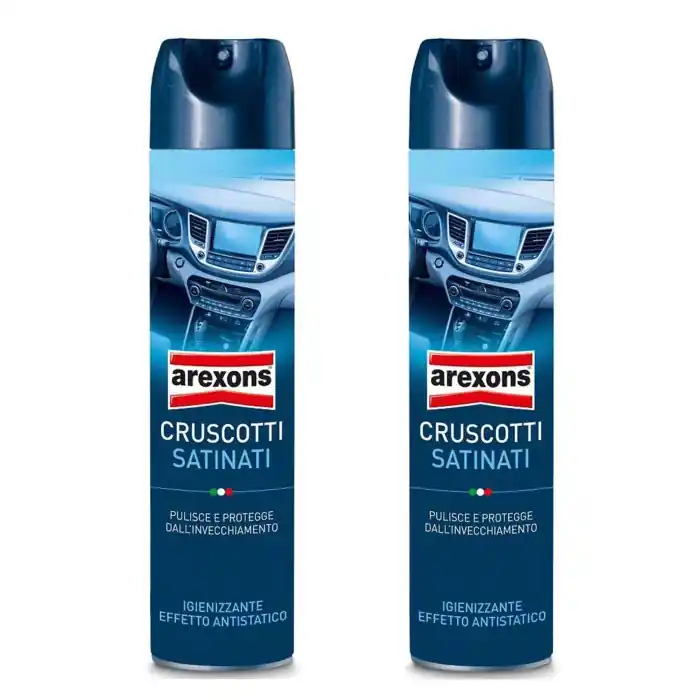 Arexons Cruscotti Satinati 8317 600ml Detergente Plastiche Interni 2 Pezzi Acquista Ora