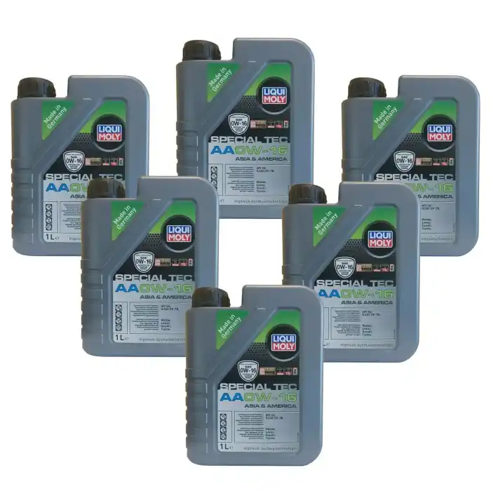 Occasione Imperdibile LIQUI MOLY 21326 OLIO MOTORE 0W16 PER AUTO ASIA O AMERICA E IBRIDE. CONFEZIONE 1 LITRO - 6 Pezzi