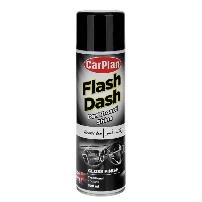 Flash Dash Pulitore Per Cruscotti Effetto Lucido 500 Ml Artic Ice Carplan Di Tendenza