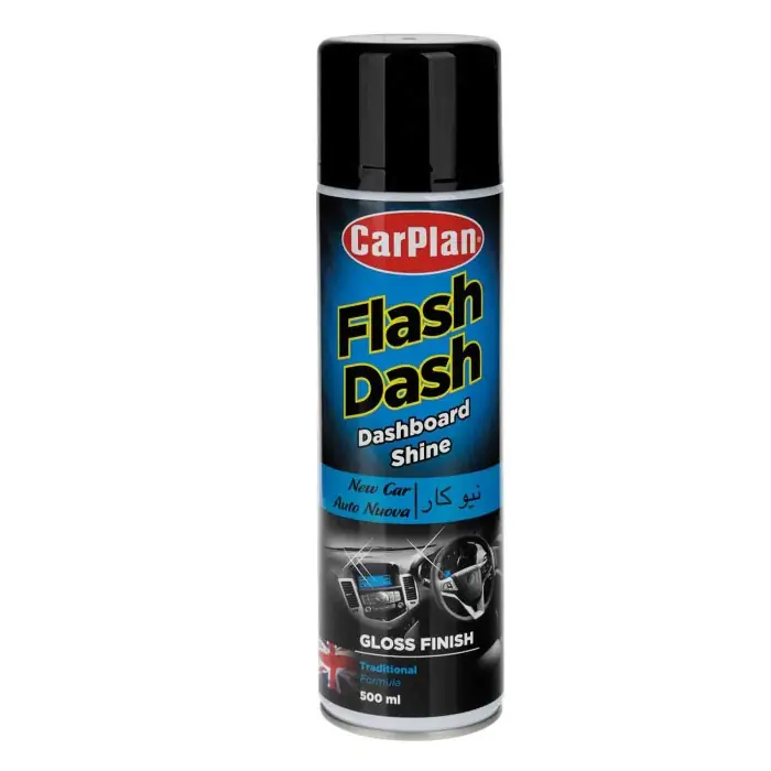 Flash Dash Pulitore Per Cruscotti Effetto Lucido 500 Ml Auto Nuova Carplan Sconto