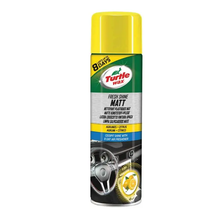 Ultimissimo Modello Lucida Cruscotto Finitura Opaca Profumazione Intensa Agli Agrumi 500 Ml Turtle Wax