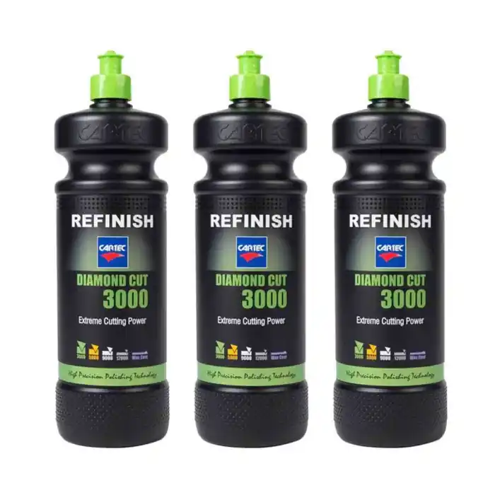 Cartec Diamond Cut 3000 1 Kg - Extreme Heavy Cut Compound/polish Per Tutti I Tipi Di Vernice 3 Pezzi Miglior Prezzo