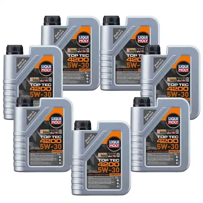 Liqui Moly 8972 Top Tec 4200 5w30 7 Litri Olio Motore Benzina E Diesel Esclusivo