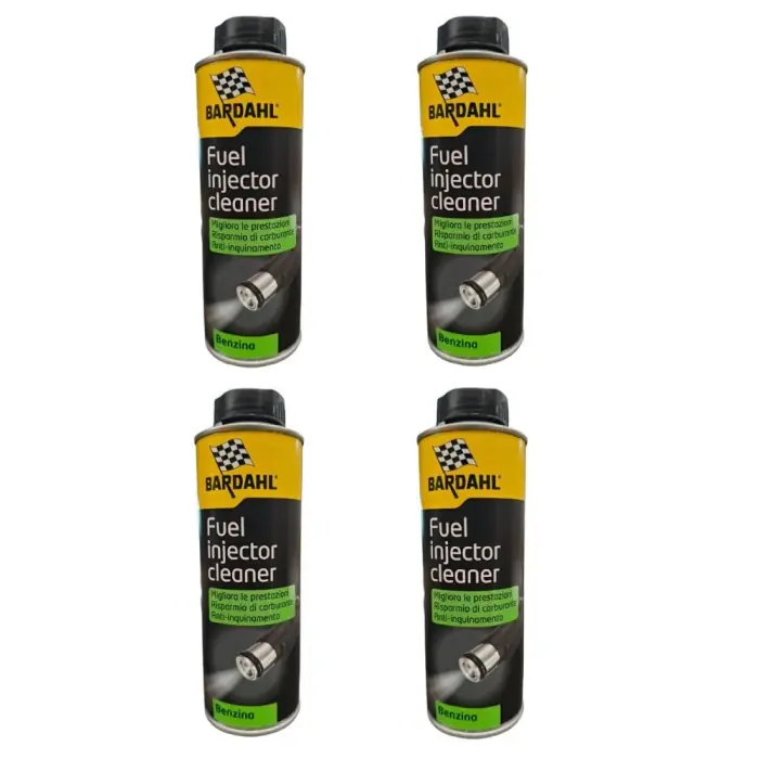 Ultime Pezzi Bardahl Fuel Injector Cleaner 300ml 101023 Pulitore Iniettori Benzina X1 4 Pezzi