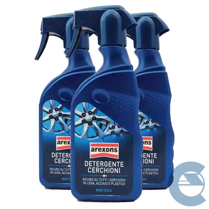 Arexons Spray Detergente Cerchioni Lega Acciaio Pulisci Cerchi Auto Rapido 3x 400ml Più Venduto