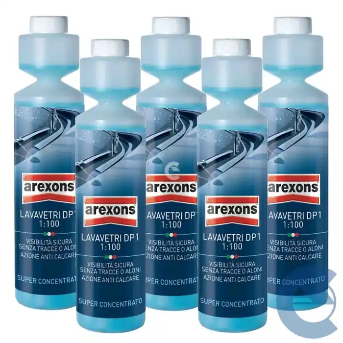 Arexons 8405 Dp1 Lavavetro 5 Pezzi X 250 Ml. Popolare