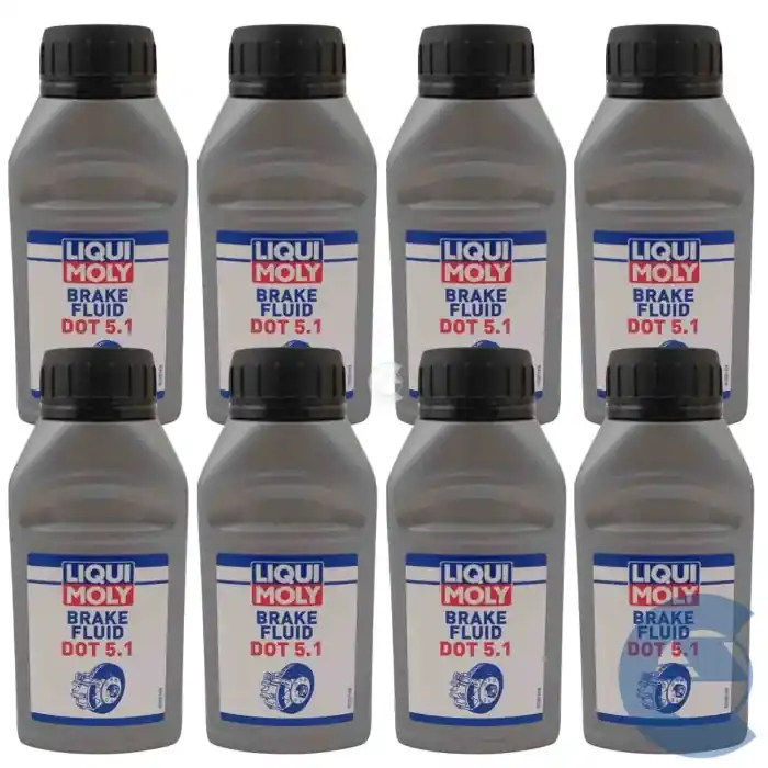 Occasione Imperdibile Liqui Moly 3092 8 Pezzi X Liquido Lubrificante Freni Dot 5.1 250ml.