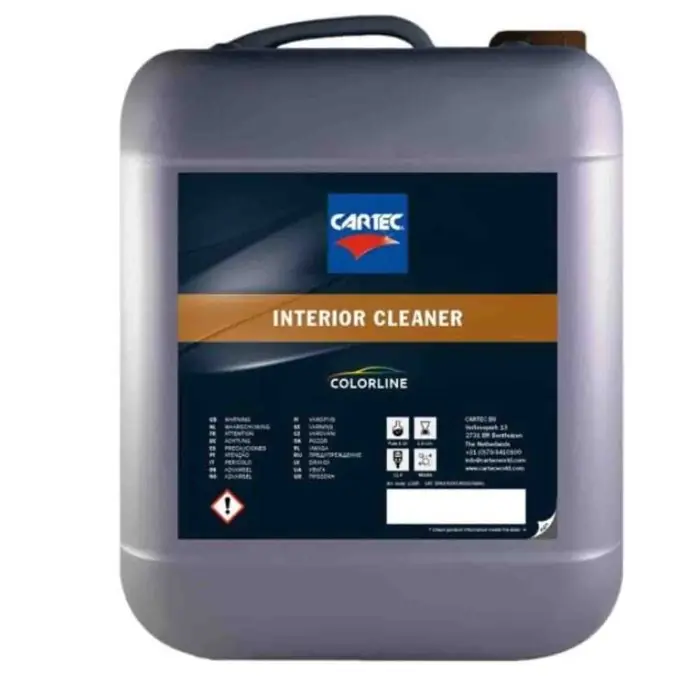 Compra Adesso Detergente Interni Auto In Pelle, Tessuto, Detergente Cruscotto, Parti In Plastica - Cartec Interior Cleaner (5 Litri)