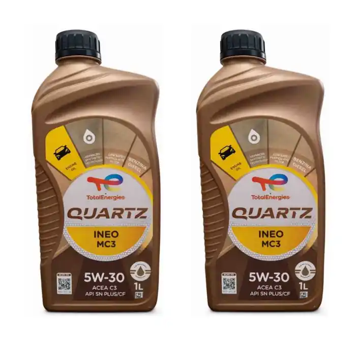 Total Quartz Ineo Mc3 5w-30 Olio Motore Progettato Per Alte Prestazioni Kit Promozione 2 Litri Occasione