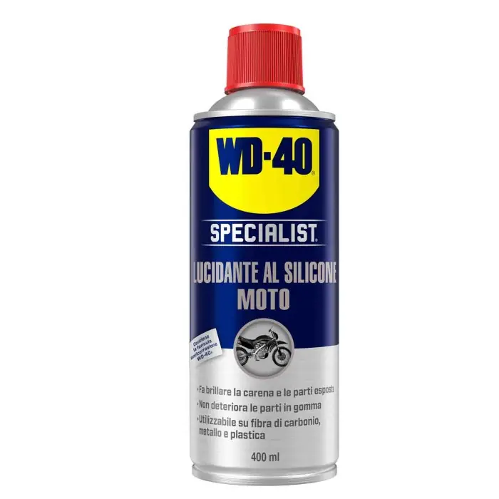 Wd 40 Specialist Lucidante Al Silicone Per Moto 400 Ml Wd 40 Specialist Moto Wd 40 Quantità Limitata