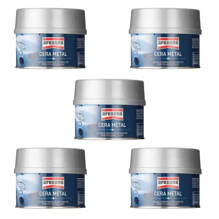 Direttamente Dal Produttore Arexons Cera Metal 8271 250ml Lucidatura E Proteggi Rapida Carrozzeria 5 Pezzi