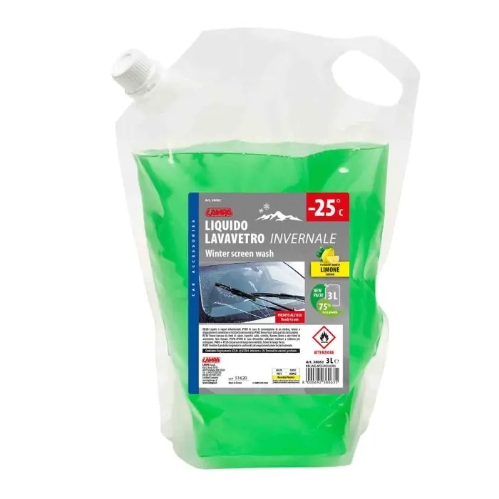 Promo Stagionale Liquido Detergente Cristalli Pronto All'uso ( 25°c) 3000 Ml Limone Liquido Lavavetri Lampa