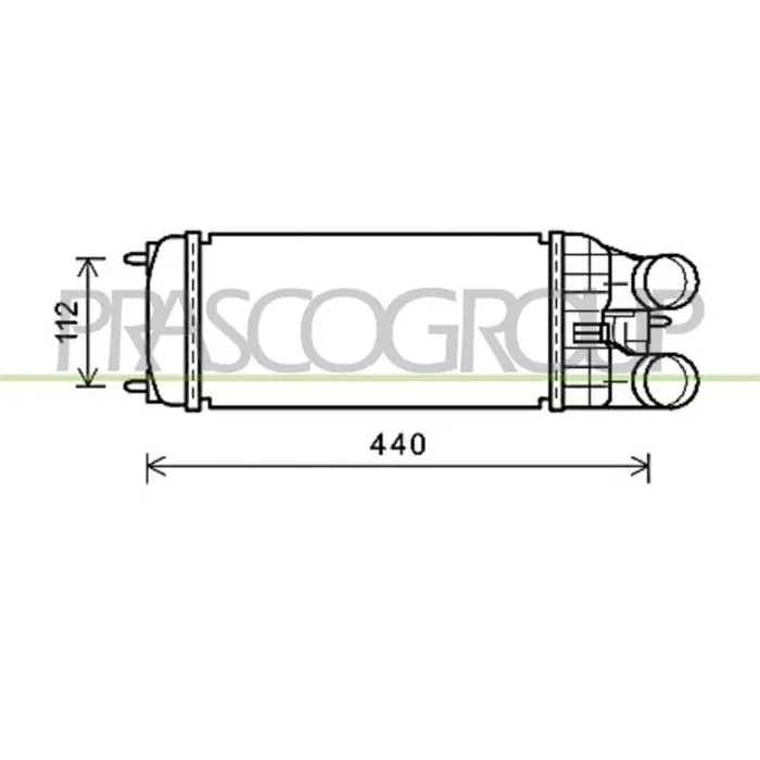 Promozione Esclusiva Intercooler Per Citroen Ds3 Dal 2009 Al 2016