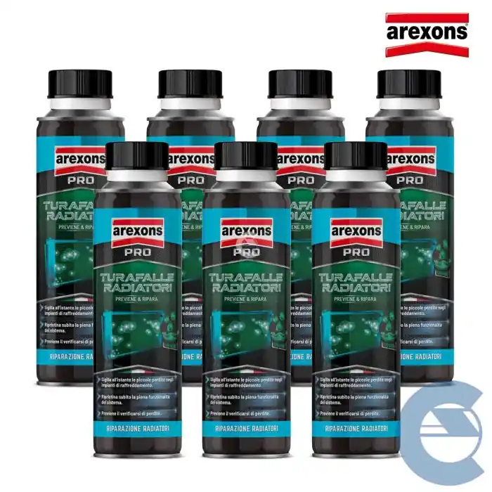 Arexons 3571 Turafalle Perdite Radiatore 7 Pezzi X 300 Ml. Promozione Esclusiva