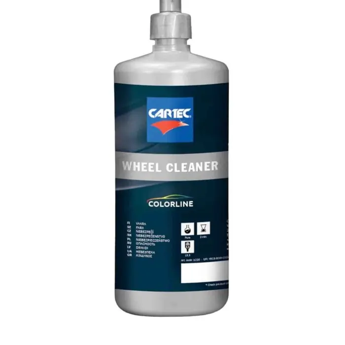 Cartec Wheel Cleaner Acid-free - Detergente Per Cerchioni E Pneumatici Privo Di Acidi (1 Litro) Offerta Limitata