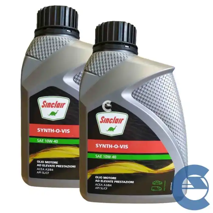 Sinclair Fuchs 10w40 Olio Motore Auto 2 Litri Diesel E Benzina E Gas Acea A3/b4 Compra Online