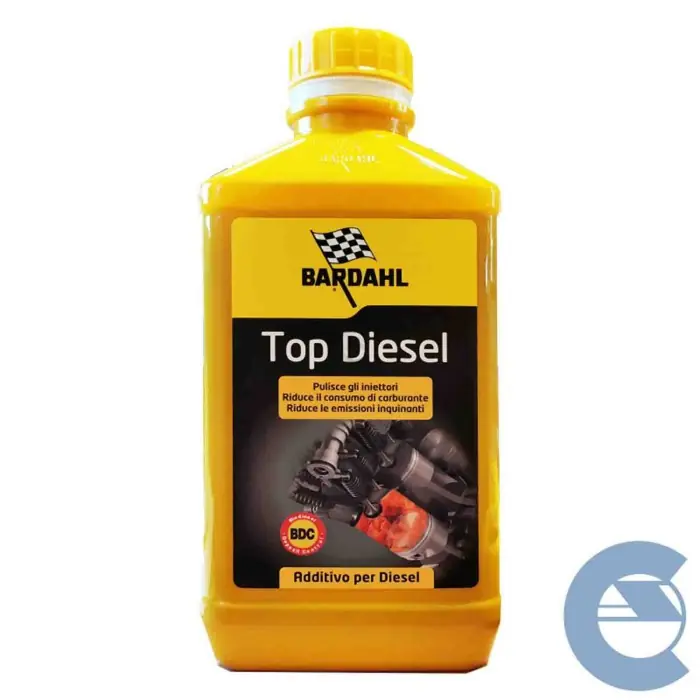 Bardahl Top Diesel 6 Litri 120040 Additivo Pulizia Iniettori Gasolio Promo Stagionale