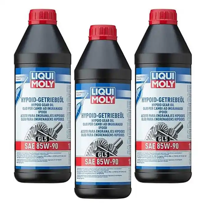 Consegna Rapida LIQUI MOLY 1035 Olio per cambi ad ingranaggi ipoidi (GL5) SAE 85W-90. KIT PROMOZIONE 3 LITRI
