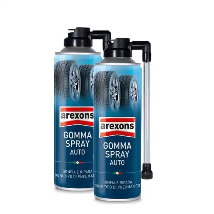 Arexons 8473 Gomma Spray Ripara Gomme 2 Pz X 300 Ml. Spedito Oggi