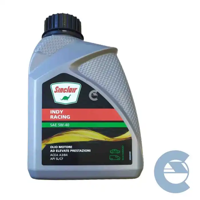 Novità Sinclair Indy Racing 5w40 1 Litro Olio Motore Auto E Mezzi Industriali Leggeri