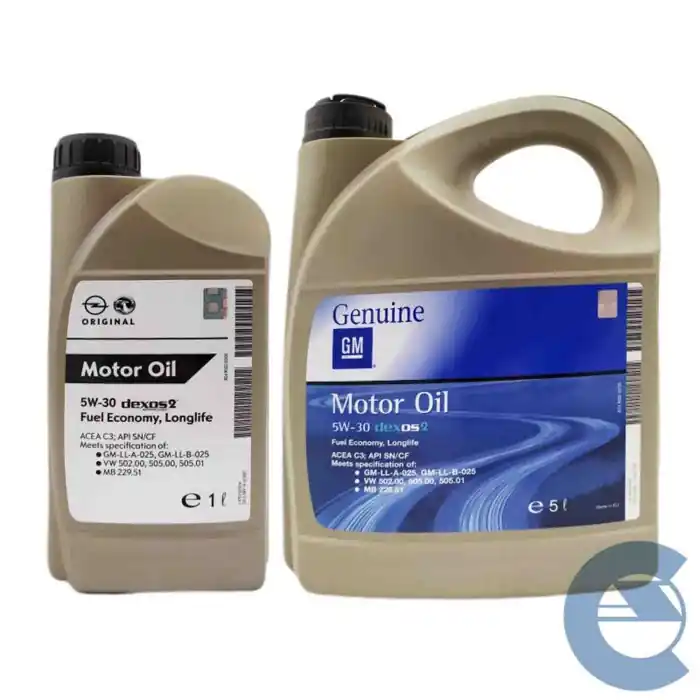 Acquista Ora Gm Genuine Motor Oil 5w30 Dexos2 6l Olio Motore Fuel Economy Longlife