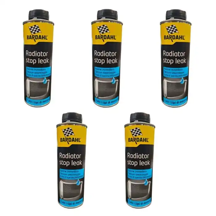 Offerta Limitata Bardahl Radiator Cleaner 300ml 161 Disincrostante Pulizia Radiatore 5 PEZZI