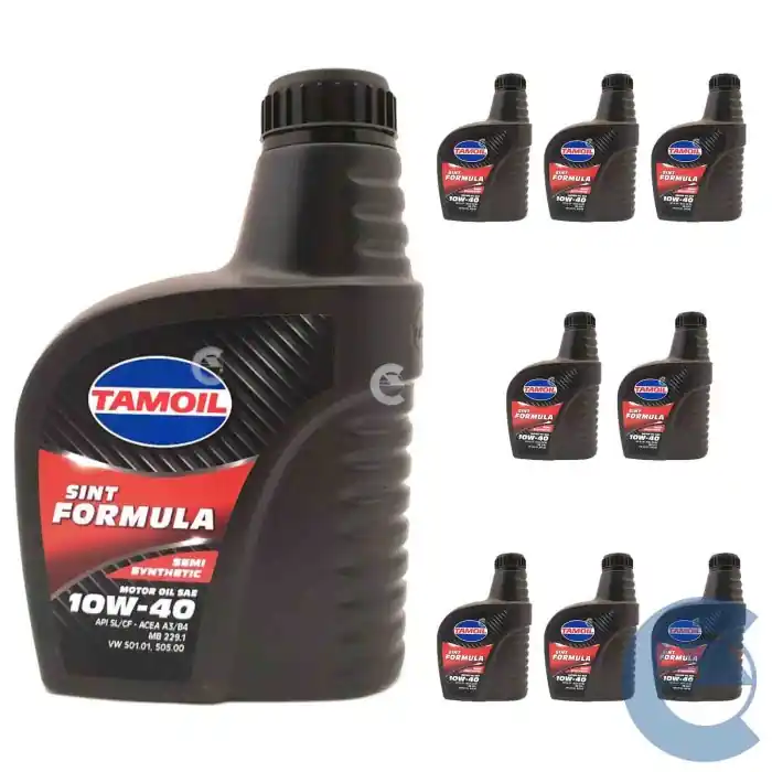Tamoil Sint Formula 10w40 12lt Olio Motore Benzina Diesel Furgoni Leggeri Offerta Lampo