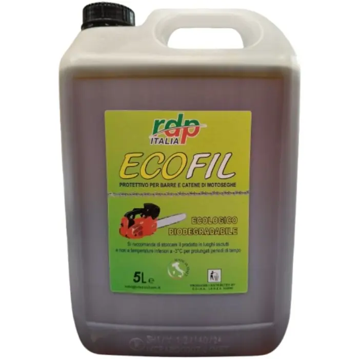 Professionale Olio Per Motosega Rdp Ecofil Proteggi Barre E Catene Biodegradabile 5l