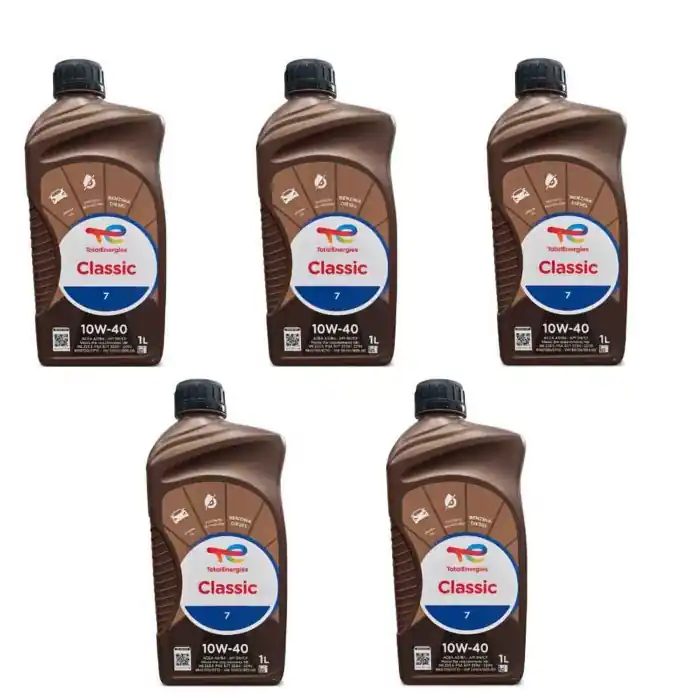 Occasione Total Classic 7 10w40 Olio Motore Auto Benzina Diesel E Furgoni Leggeri. Confezione 5 Litri