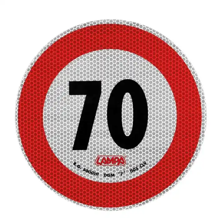 Prezzo Conveniente Contrassegno Limite Velocità 70 Km/h Contrassegni Targhe E Contrassegni