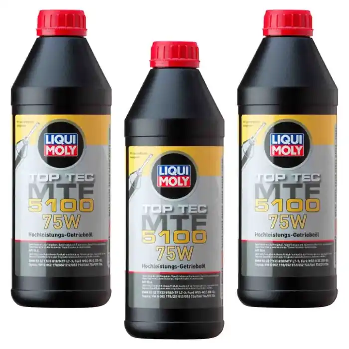 Ultime Pezzi Liquimoly Top Tec Mtf 5100 75w Olio Cambio Trasmissione Di Altissima Qualita Kit 3 Litri