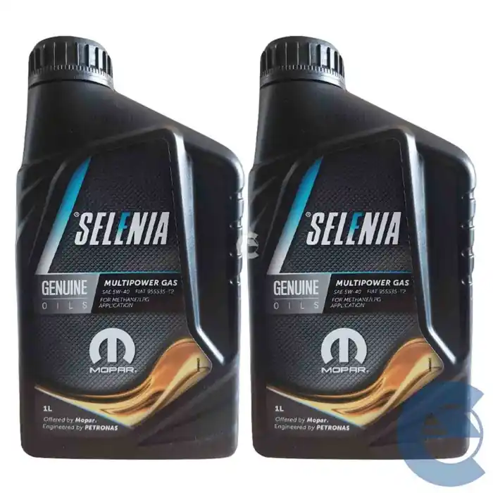 Olio Motore Selenia Multipower Gas 5w40 Lubrificante Auto Gpl Metano 2 Lt Popolare