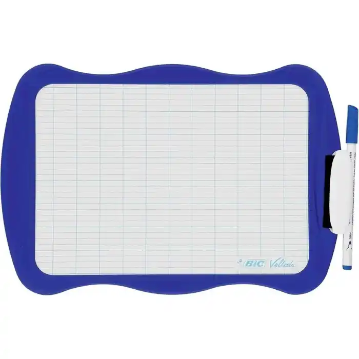 Ultime Pezzi Bic Lavagna Doppia Faccia Con Marcatore E Cancellino - 21x31 Cm Cancelleria