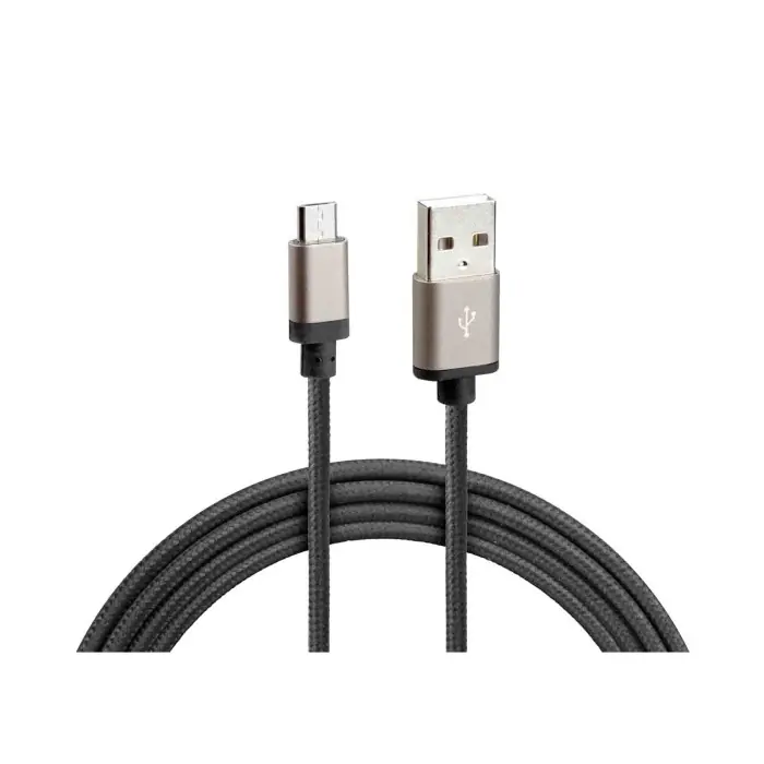Cavo Rinforzato Usb Micro Usb 100 Cm Nero Micro Usb Cavi Vendita Finale