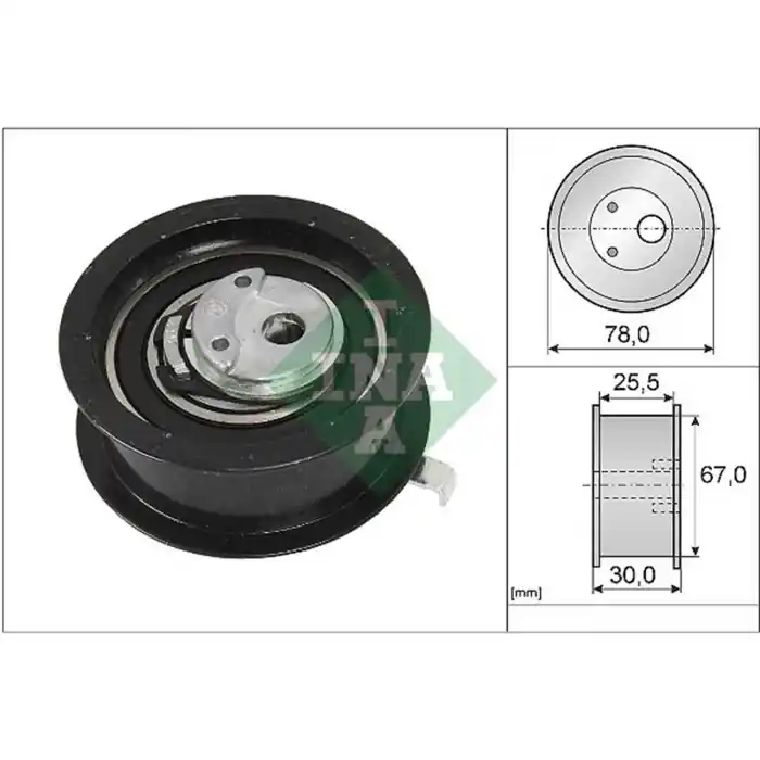 Rullo tenditore Cinghia dentata 531 0251 30 SCHAEFFLER INA per AUDI VW FORD Economico
