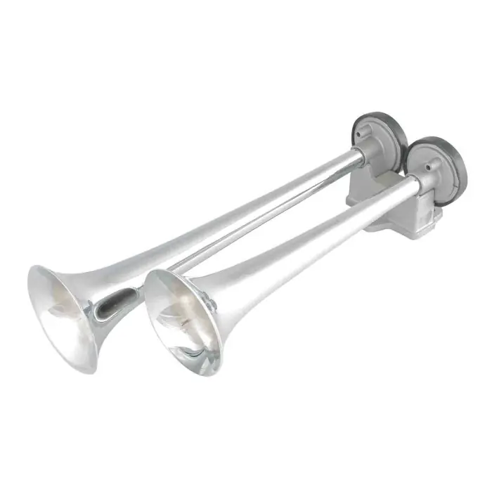 Kit Trombe Elettropneumatiche 24v 15a Avvisatori Acustici Segnalazione Novità
