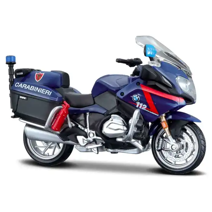 Moto Carabinieri Bmw R 1200 Rt Maisto Scala 1:18 Scatola Vetrina Modellini In Metallo Direttamente Dal Produttore
